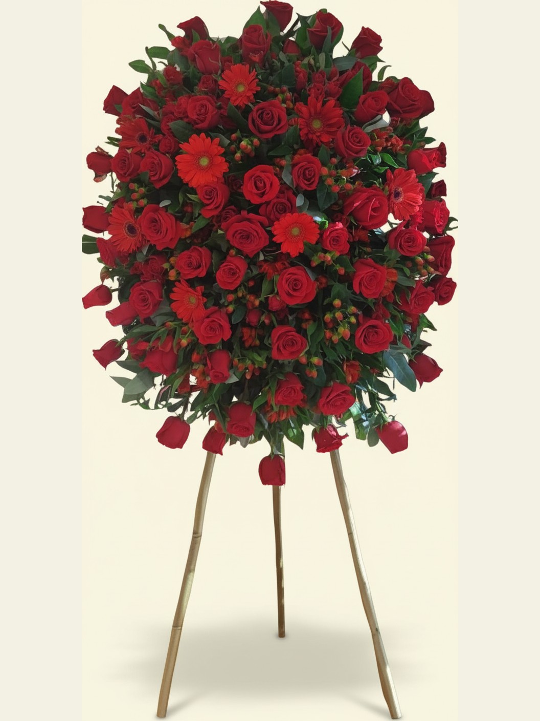 CE-03 · Trípode — Florería Mely Flor
